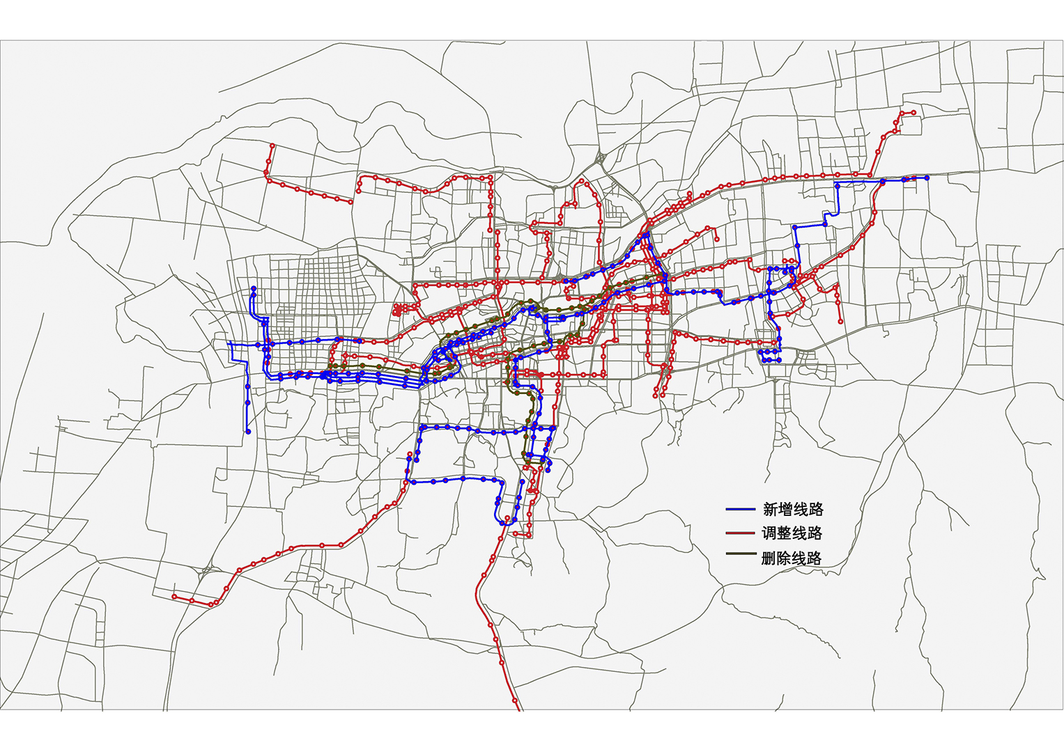 濟南市基于BRT網絡的公交線網優化研究